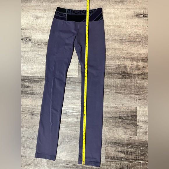 LULULEMON Skinny Groove Pant - Full-On Luon in Nightfall - Picture 7 of 8